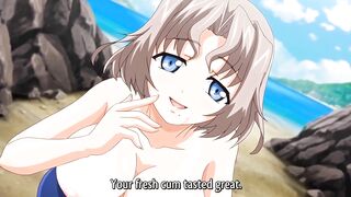 Hentai sex friends with busty beauties in public!