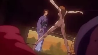 Hentai sex demon destroys hot redhead in a fight with sexy babe.