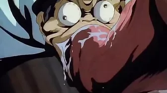 Hentai sex demon destroys hot redhead in a fight with sexy babe.