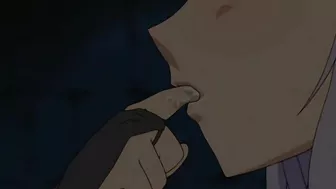 Revised sentence - Tower of Etruria's witch gets tentacled while hero looks on in hentai fantasy.