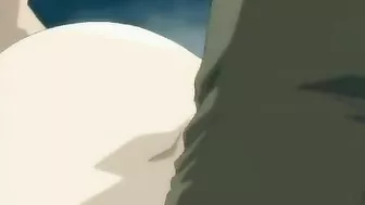 Burger shop employees engage in hentai-themed sexual acts during work hours.