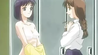 Burger shop employees engage in hentai-themed sexual acts during work hours. Burger shop employees engage in hentai-themed sexual acts during work hours.