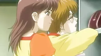 Burger shop employees engage in hentai-themed sexual acts during work hours.