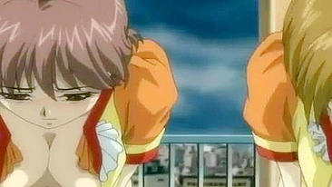 Burger shop employees engage in hentai-themed sexual acts during work hours.