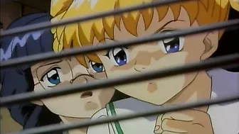 A hentai scene where a warrior schoolgirl is captured and sexually ravaged by horny monsters.