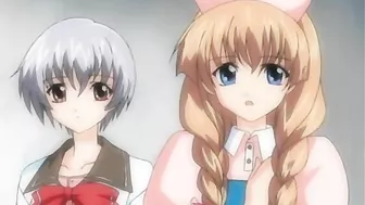 Hentai anime teen gets sluttier with every touch.