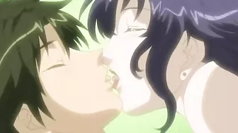 Sexy MILF and naughty niece engage in taboo incestuous sex on hentai website.