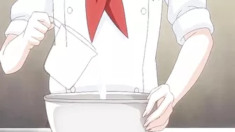 Hentai anime cosplayer with chef outfit gets fucked.