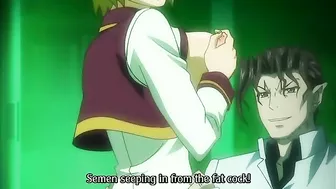 Teenage warrior woman ravaged by massive tentacle monster in hardcore hentai sex.