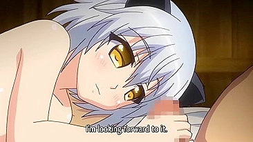 Hentai anime wolf girl with a tight pussy craves deep balling.