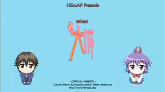 Horny hentai schoolgirl with big round tits and double penetration fantasies.