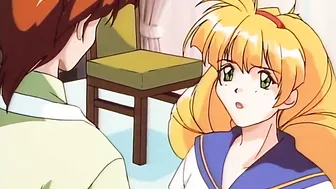 Hentai anime teen bound and sexed by kinky lesbians.