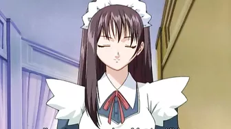 Sinful desire leads to disgrace as an ugly man binds and molests a helpless hentai maid.