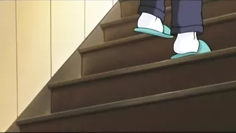 Doctor uses hentai love potion on student, causing intense lust.