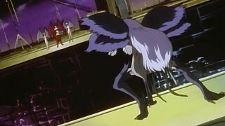 Sexy vampire hunts demonic beasts in a metropolis filled with hentai.