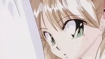 Sexy Catholic schoolgirls engage in steamy lesbian action on a hentai website.