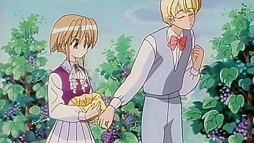 Sexy Catholic schoolgirls engage in steamy lesbian action on a hentai website.