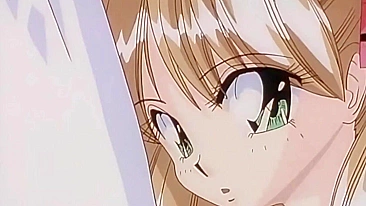 Sexy Catholic schoolgirls engage in steamy lesbian action on a hentai website.