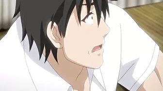 Sexy hentai landlady in a petite anime cosplay teaches naughty lessons.