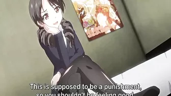 Sexy hentai landlady in a petite anime cosplay teaches naughty lessons.