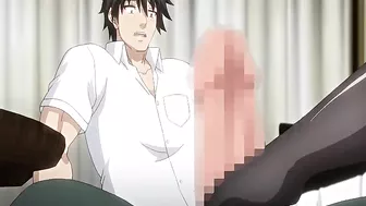 Sexy hentai landlady in a petite anime cosplay teaches naughty lessons.