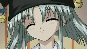 Rainy days bring out the kink in this petite teen's springtime blowjob. #Hentai