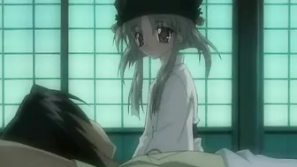 Rainy days bring out the kink in this petite teen's springtime blowjob. #Hentai