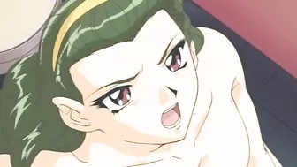 Blackmail leads to schoolgirl group sex on a hentai website.