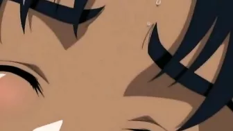 Seduced by her brother, a hentai babe eagerly pleasures his hard cock.