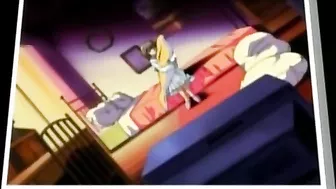 Seduced by her brother, a hentai babe eagerly pleasures his hard cock.