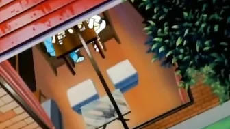 Seduced by her brother, a hentai babe eagerly pleasures his hard cock.