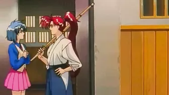 The hentai plant creature drains the life force of young women through their love fluids.