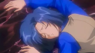 The hentai plant creature drains the life force of young women through their love fluids.