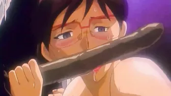 The hentai plant creature drains the life force of young women through their love fluids.