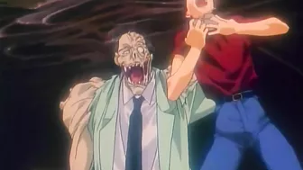 The hentai plant creature drains the life force of young women through their love fluids.