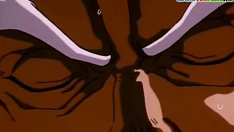 Red-haired demoness gets tentacled in infernal road trip. Red-haired demoness gets tentacled in infernal road trip.