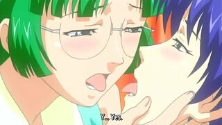 Nurse Me! 2 - A hot nurse gets her pussy licked by a sexy lesbian. #Hentai