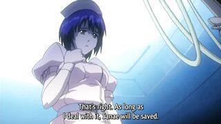 Nurse Me! 2 - A hot nurse gets her pussy licked by a sexy lesbian. #Hentai