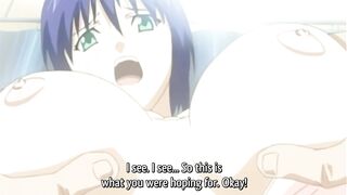 Nurse Me! 2 - A hot nurse gets her pussy licked by a sexy lesbian. #Hentai
