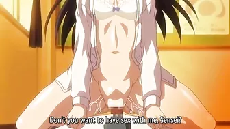 Hentai video - petite anime schoolgirl loses virginity to teacher.