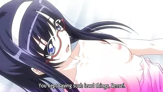 Hentai video - petite anime schoolgirl loses virginity to teacher.