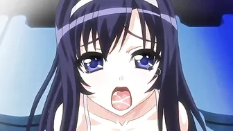 Hentai video - petite anime schoolgirl loses virginity to teacher.