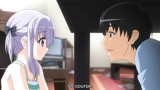 Hentai teen gets fucked by a hard cock.