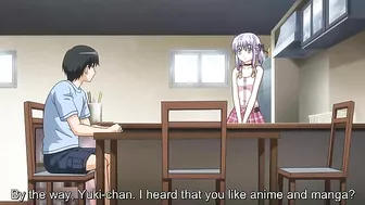 Hentai teen gets fucked by a hard cock.