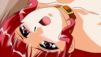 Hentai anime warrior girl has hot 69 lesbian sex in battle.