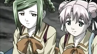 A busty redhead schoolgirl is sexually abused by her coach during a field trip in this hentai video. A busty redhead schoolgirl is sexually abused by her coach during a field trip in this hentai video.