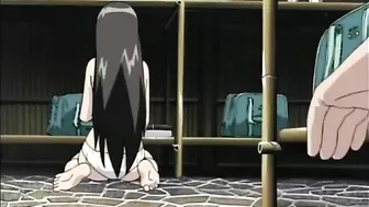 A busty redhead schoolgirl is sexually abused by her coach during a field trip in this hentai video.