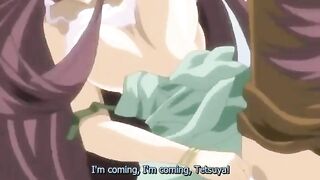 Hentai teen gets ravaged by tentacle sex.