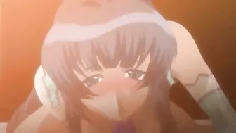 Hentai teen gets ravaged by tentacle sex.