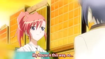 Hypnotized college girl with a hypnosis gun doubles down on lesbian sex with her classmates in this hot hentai scene.